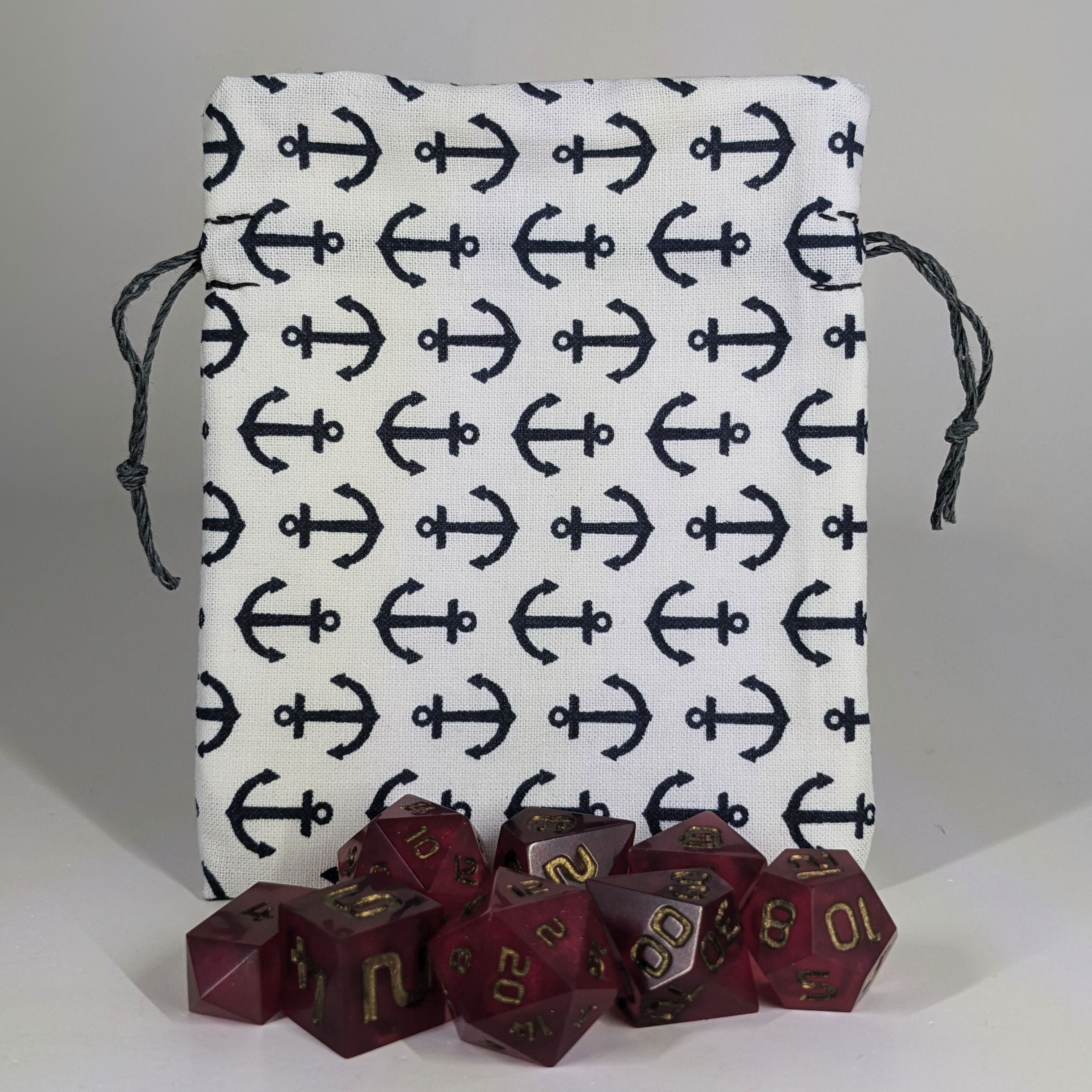 Small Handmade Dice Bag: Patterned, No Grommet – Lucky Rabbit Dice