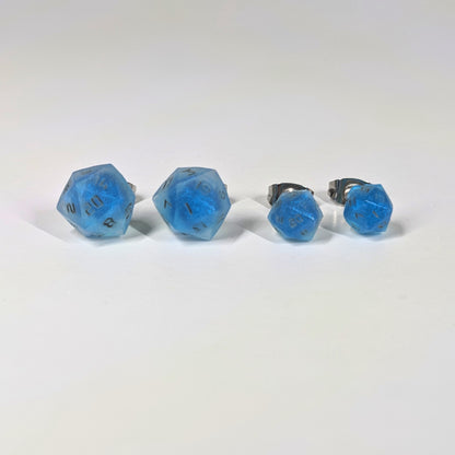 Blue Dragon Stud Earrings