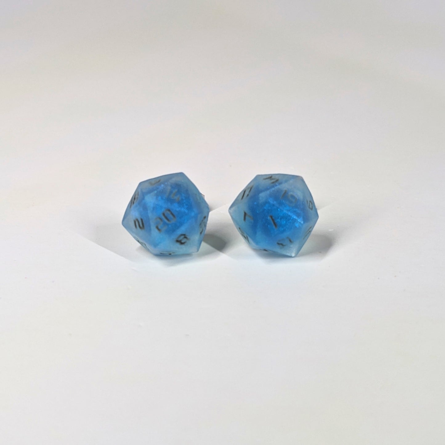 Blue Dragon Stud Earrings