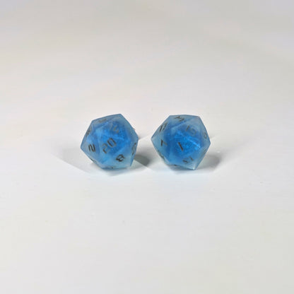 Blue Dragon Stud Earrings