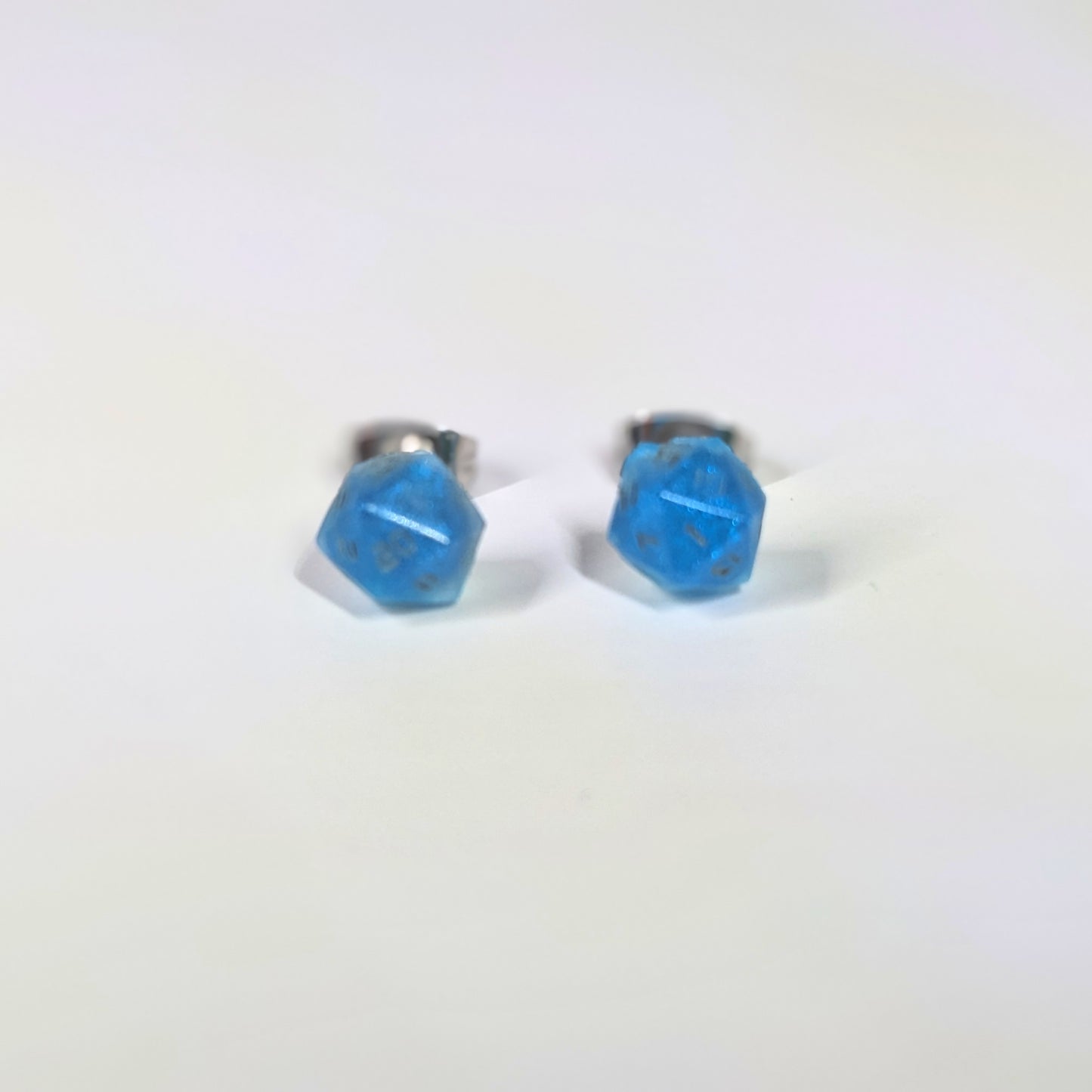 Blue Dragon Stud Earrings