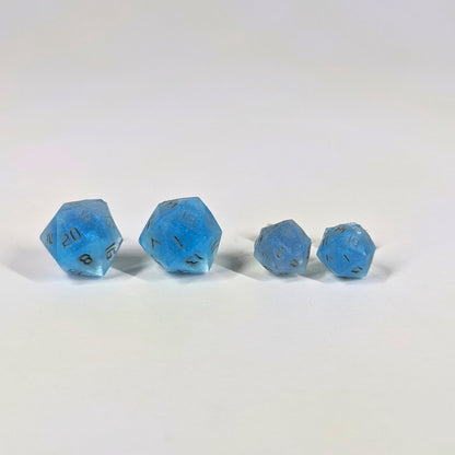 Blue Dragon Stud Earrings Sterling Silver