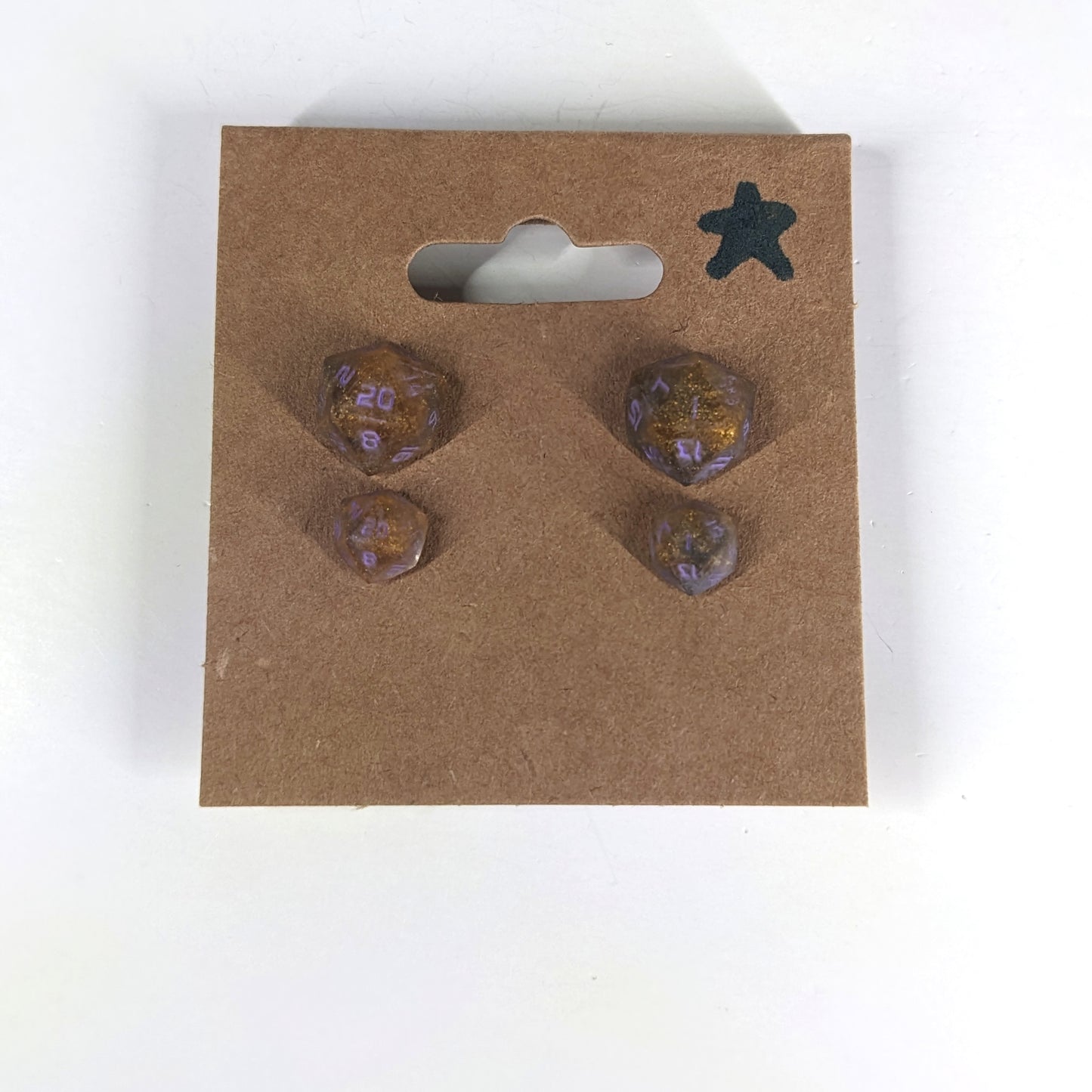 Royal Hex Stud Earrings Sterling Silver