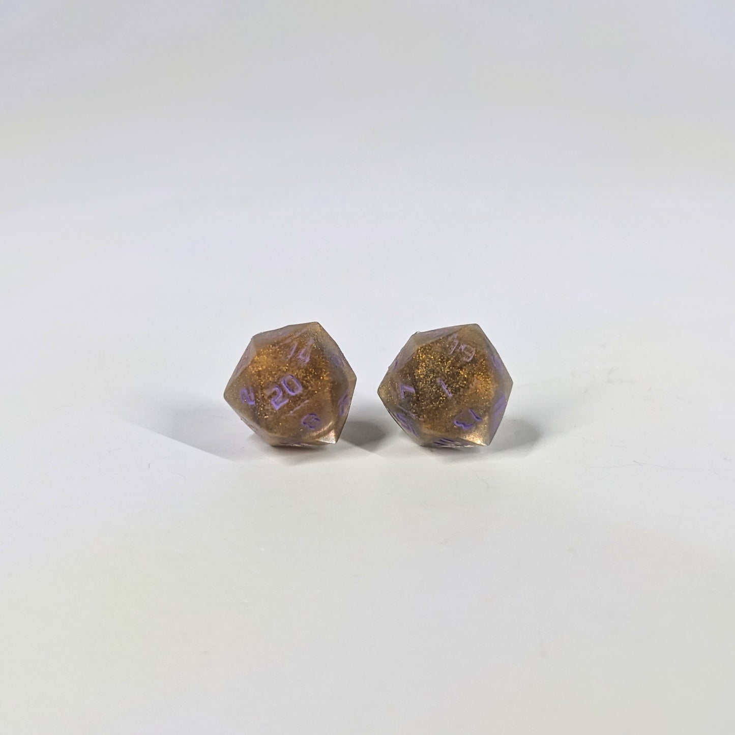 Royal Hex Stud Earrings Sterling Silver