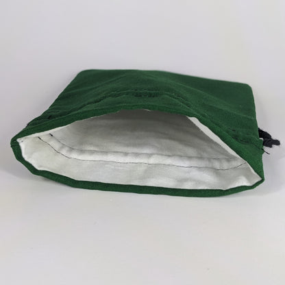 Dark Green Medium Dice Bag