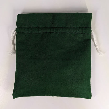 Dark Green Medium Dice Bag
