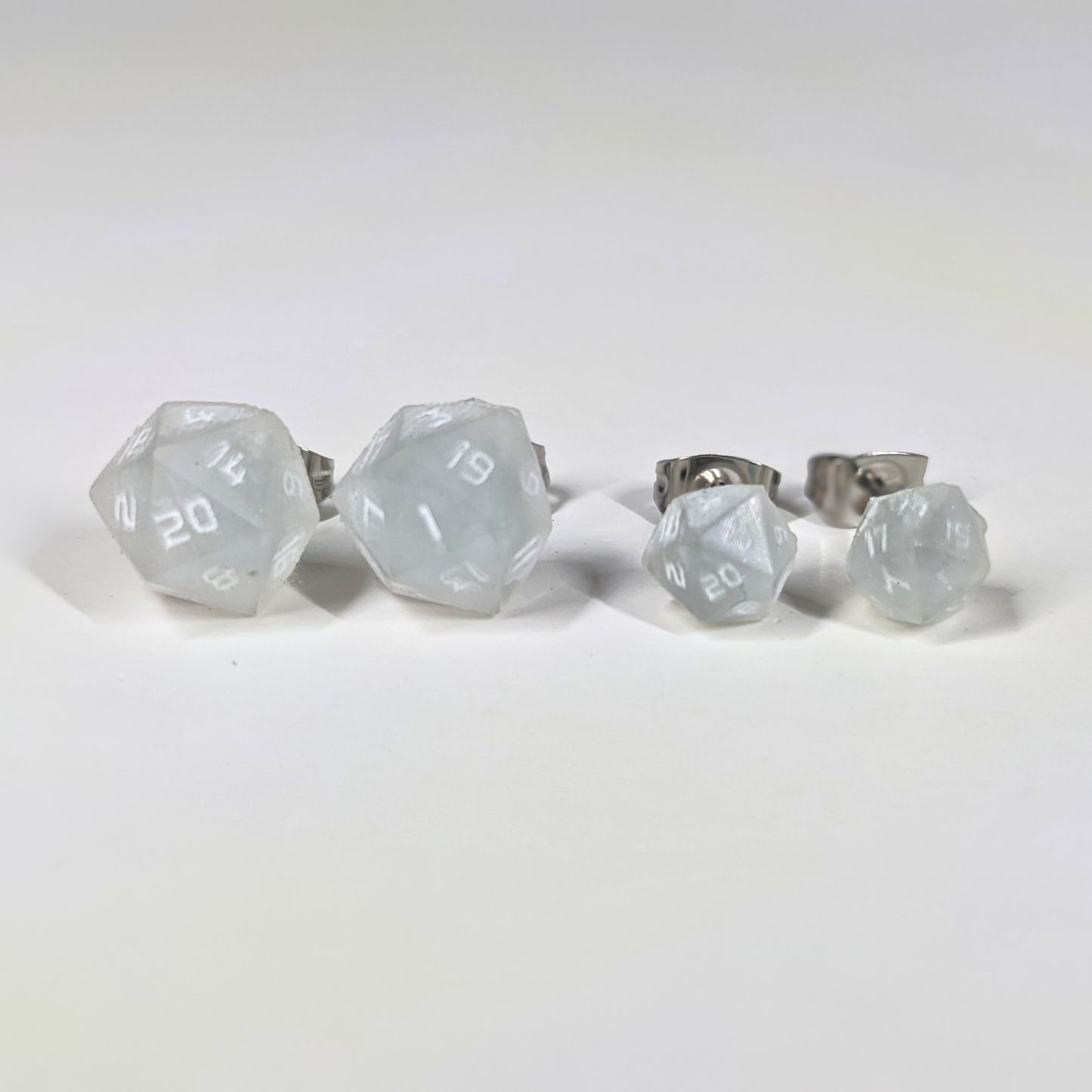 Frosty Stud Earrings