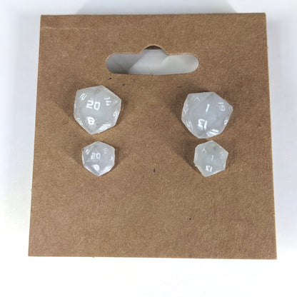 Frosty Stud Earrings