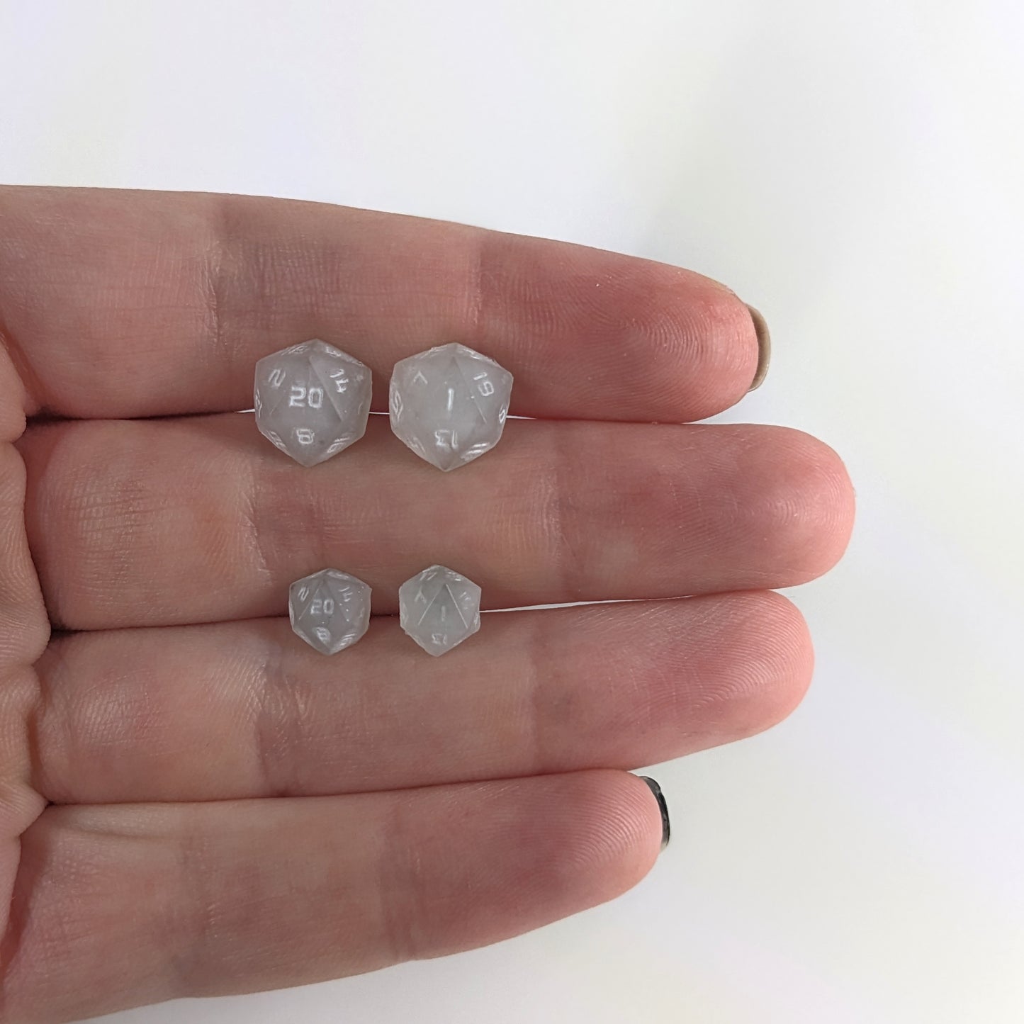 Frosty Stud Earrings