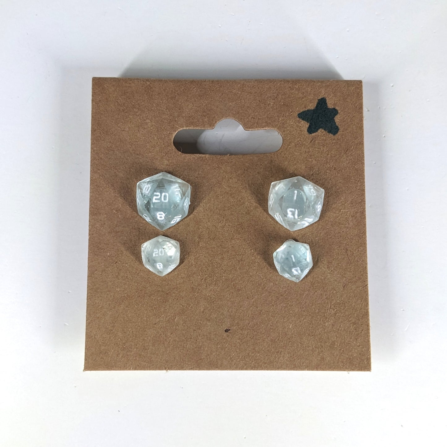 Ice Walker Stud Earrings Sterling Silver