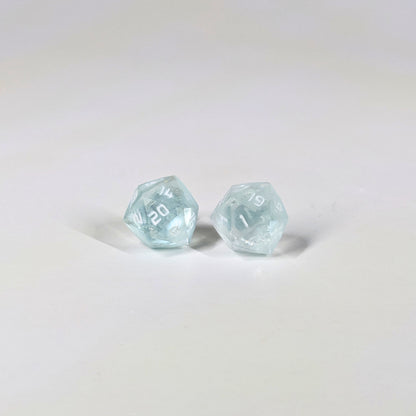Ice Walker Stud Earrings Sterling Silver