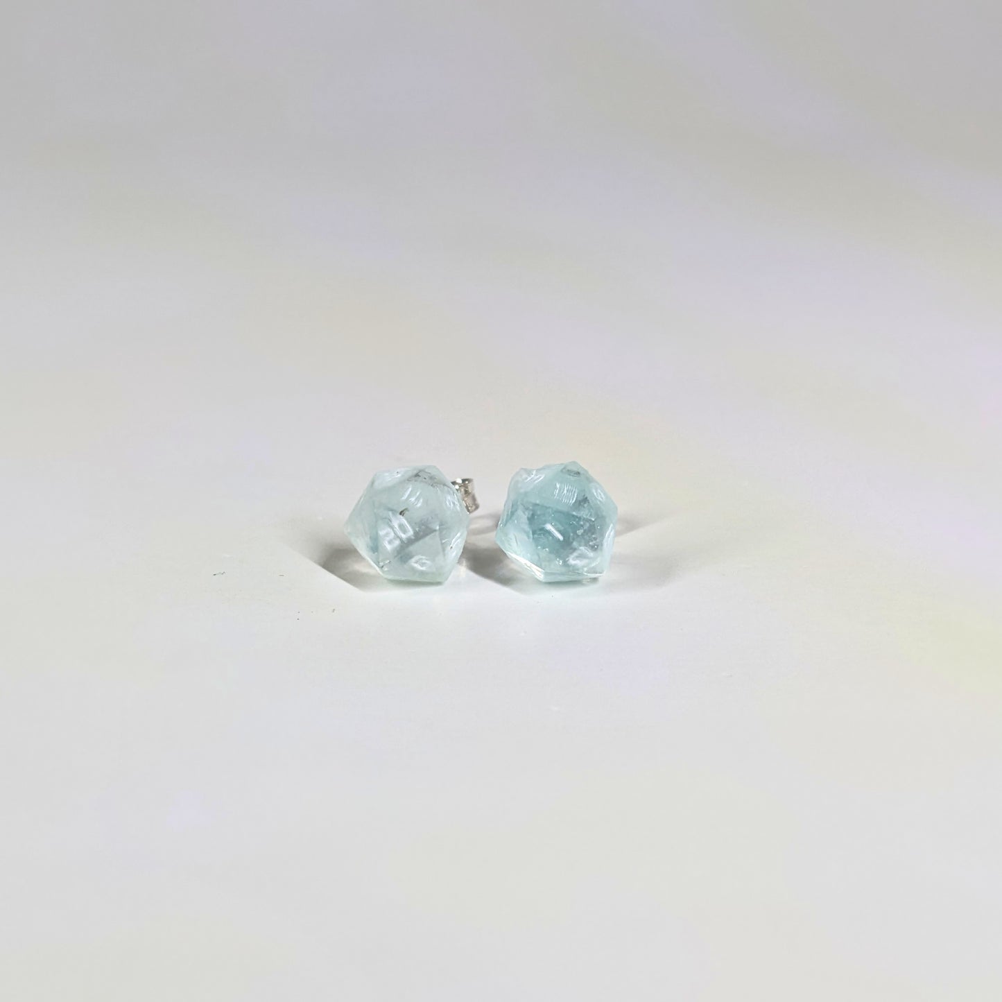 Ice Walker Stud Earrings Sterling Silver