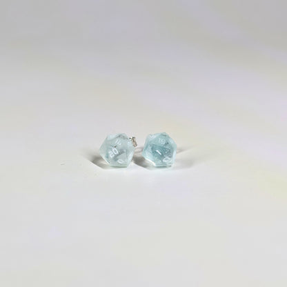 Ice Walker Stud Earrings Sterling Silver