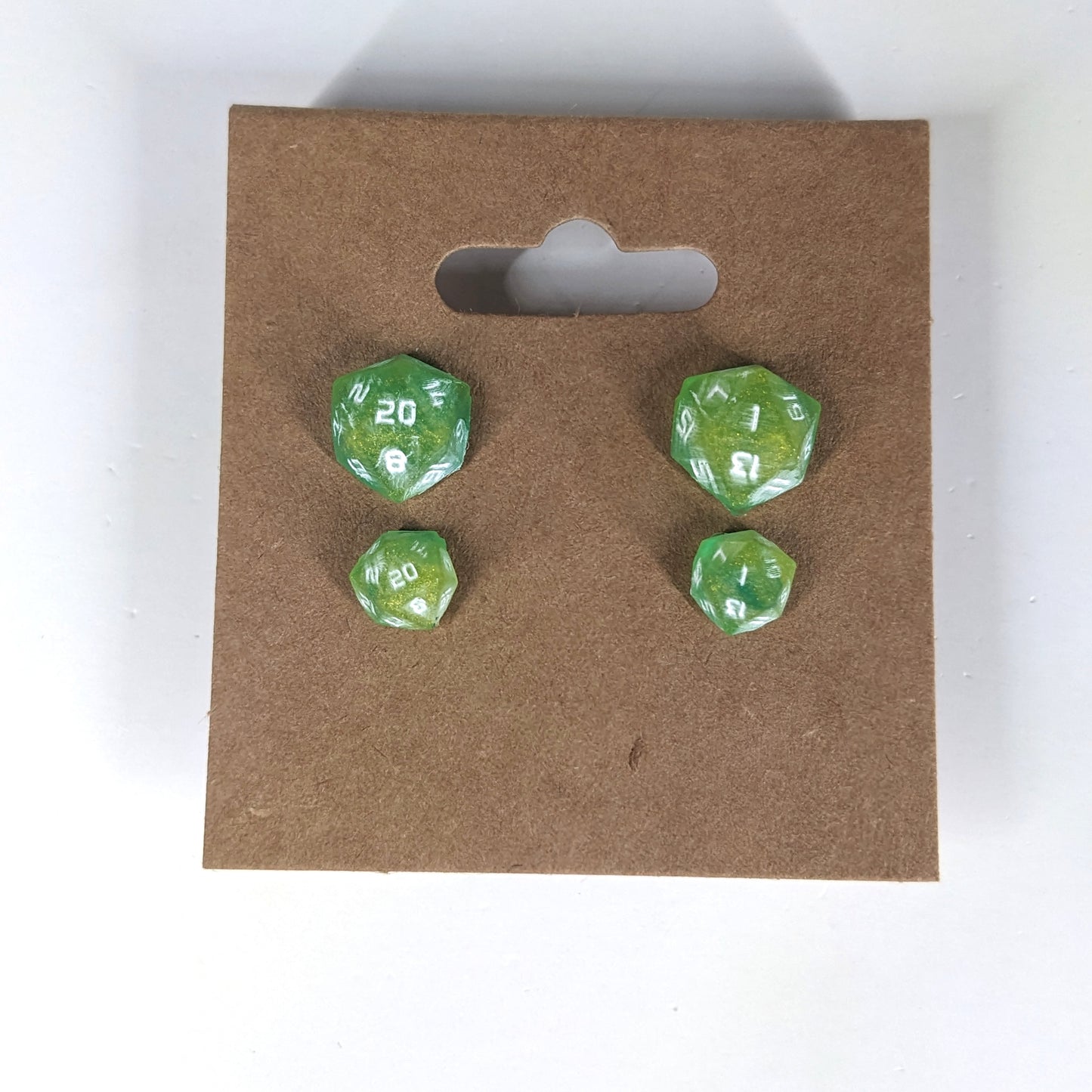 Limeburst Stud Earrings