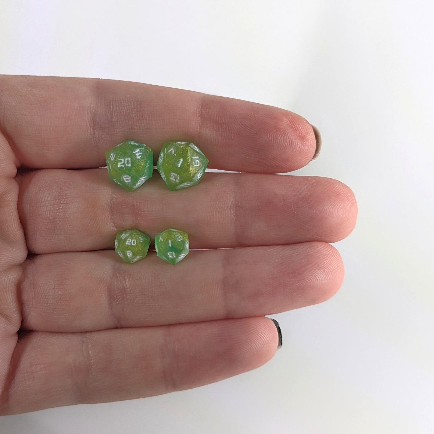 Limeburst Stud Earrings