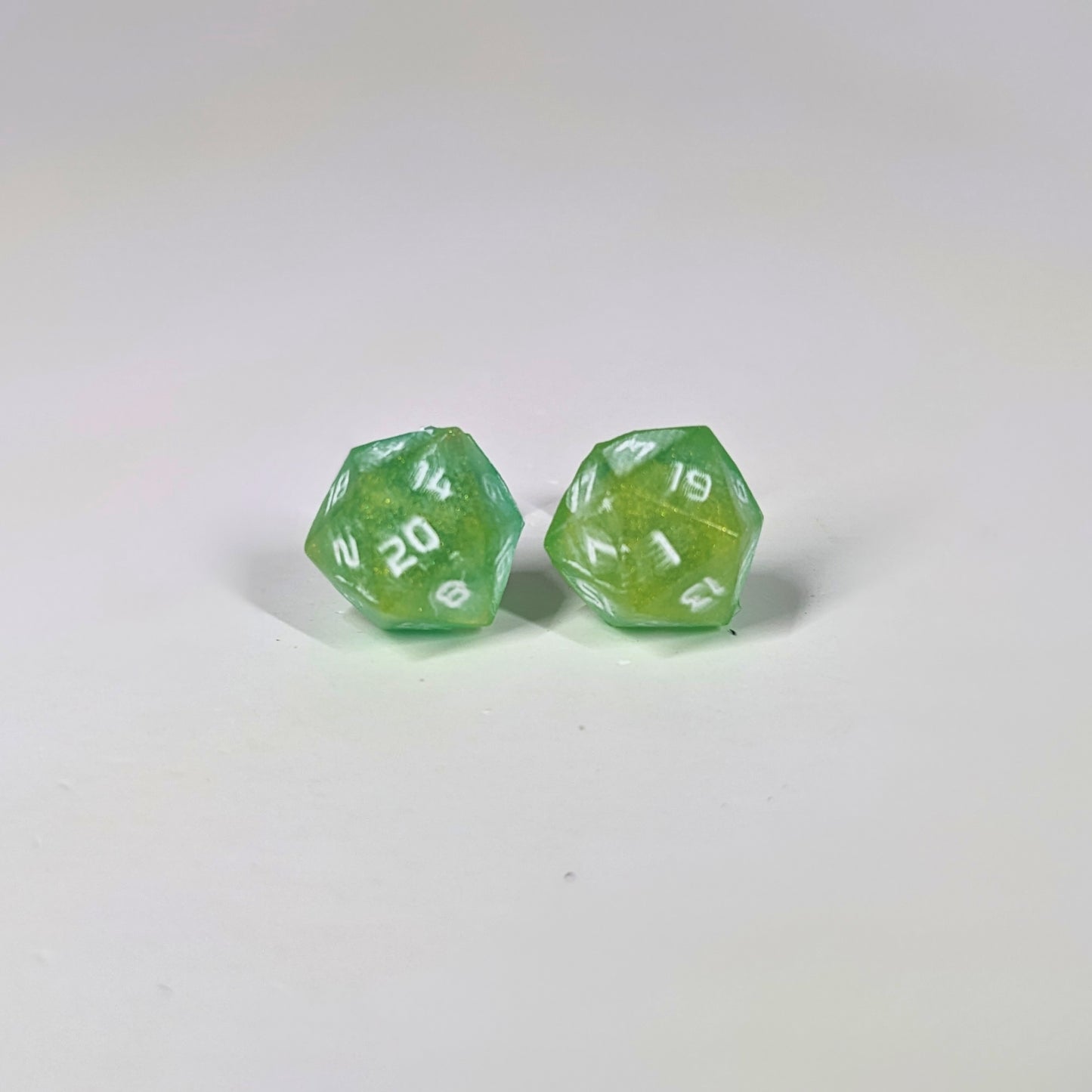 Limeburst Stud Earrings