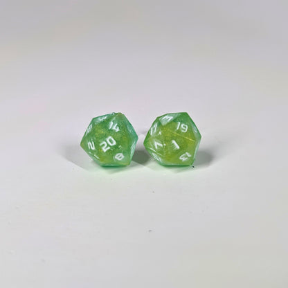Limeburst Stud Earrings