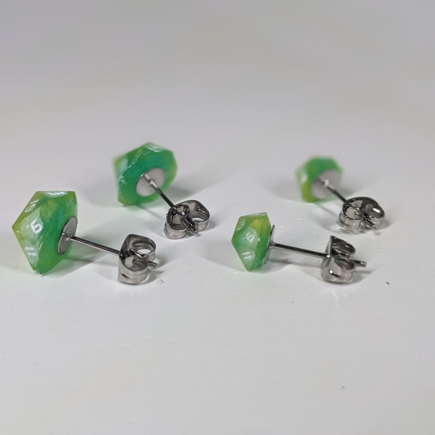 Limeburst Stud Earrings