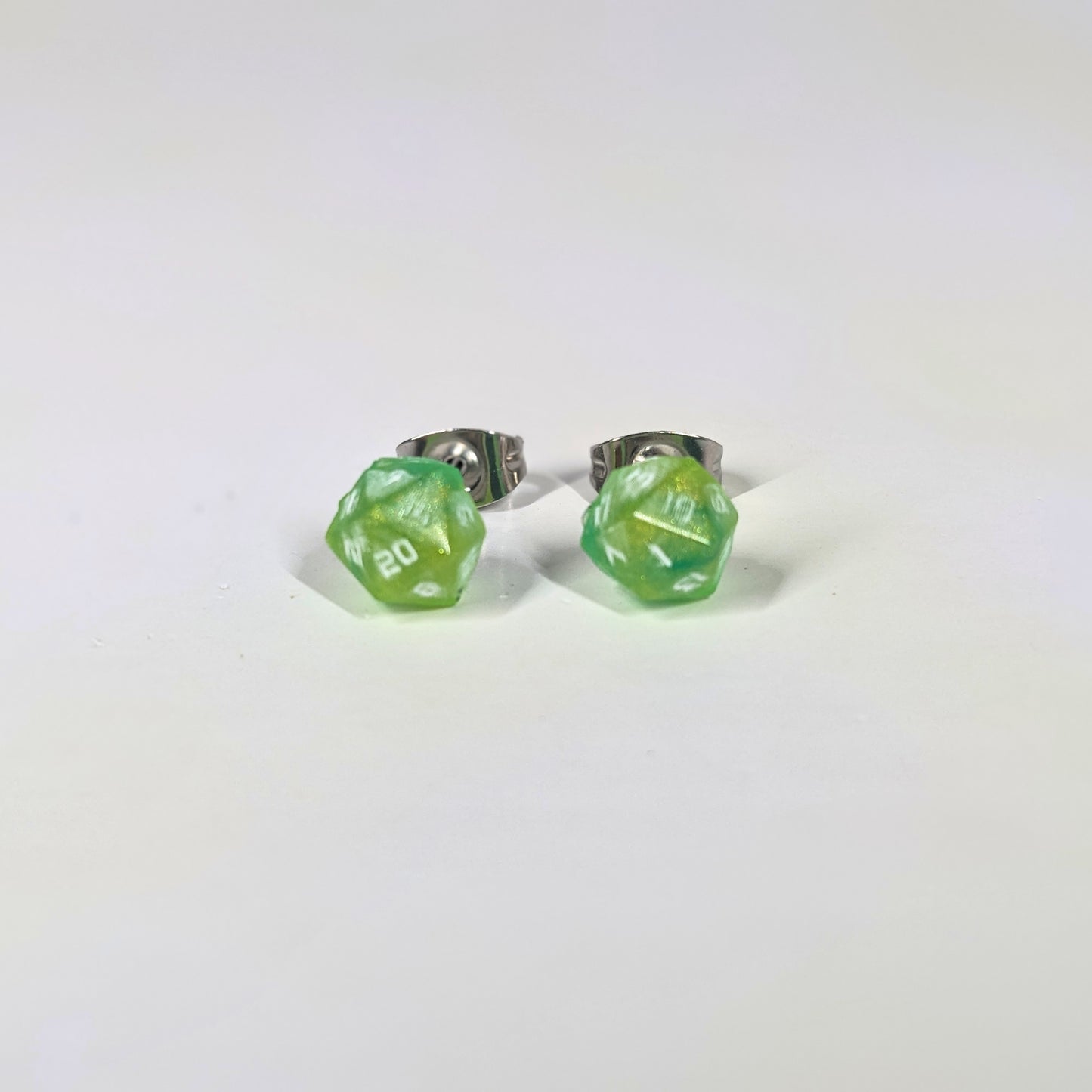 Limeburst Stud Earrings