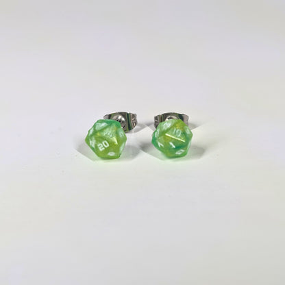 Limeburst Stud Earrings
