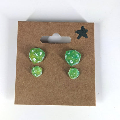 Limeburst Stud Earrings Sterling Silver