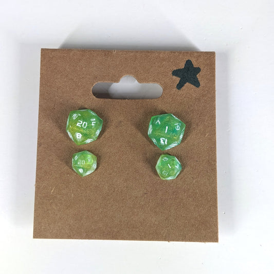 Limeburst Stud Earrings Sterling Silver