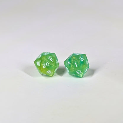 Limeburst Stud Earrings Sterling Silver