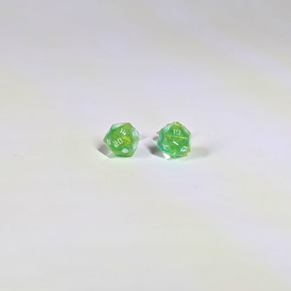 Limeburst Stud Earrings Sterling Silver