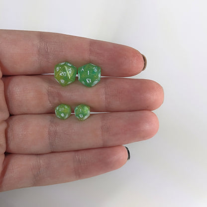 Limeburst Stud Earrings Sterling Silver