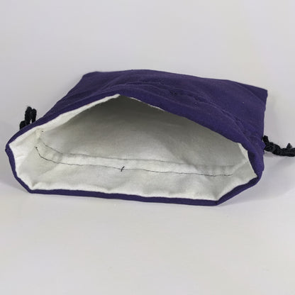 Purple Medium Dice Bag