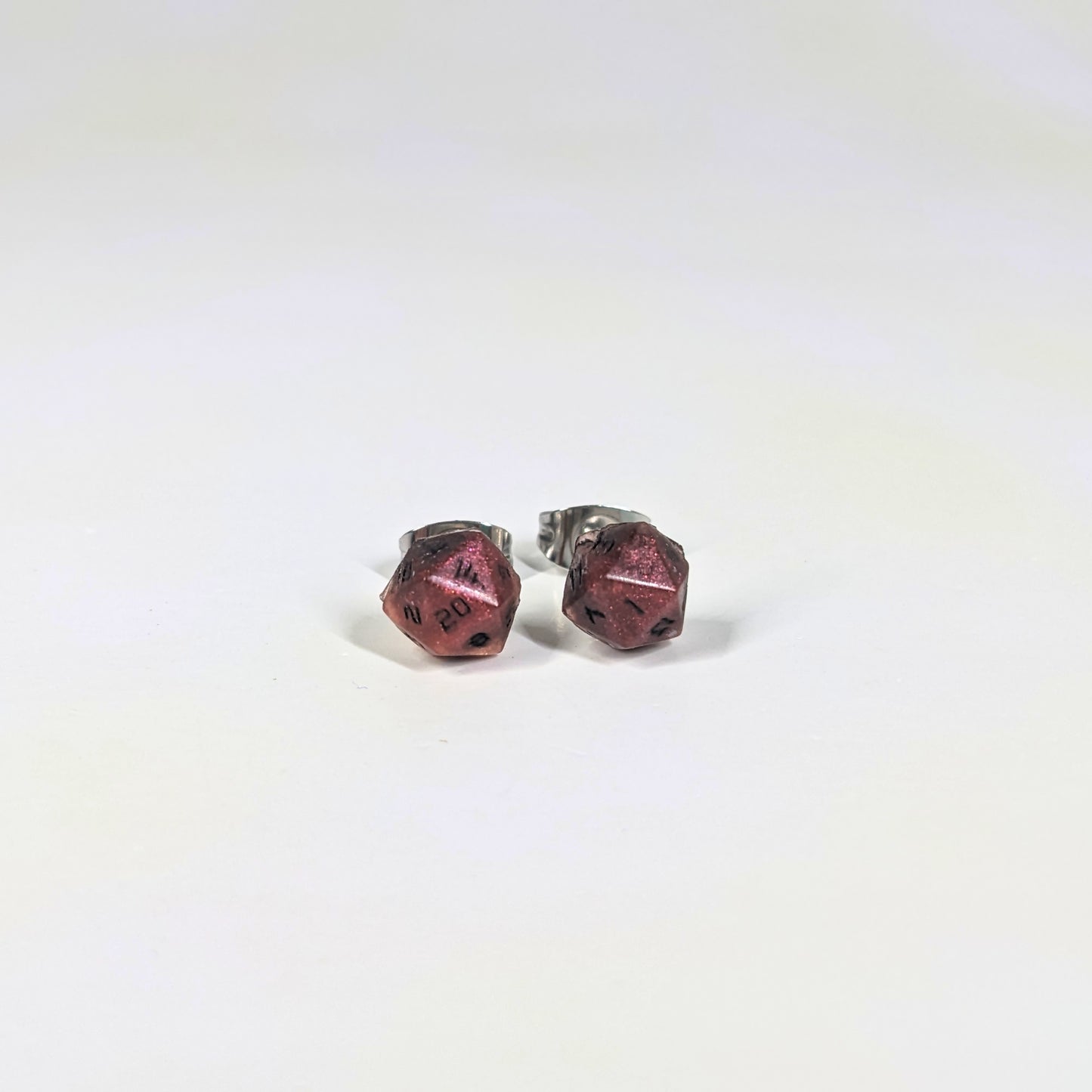 Red Dragon Stud Earrings