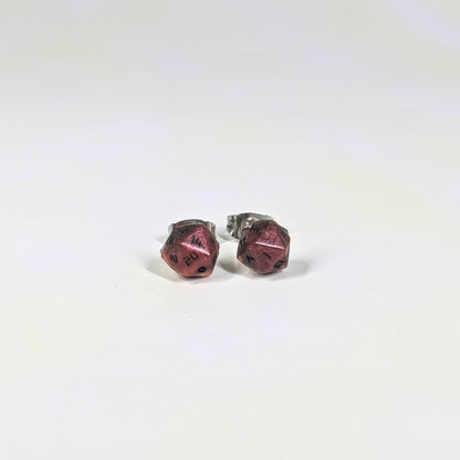 Red Dragon Stud Earrings