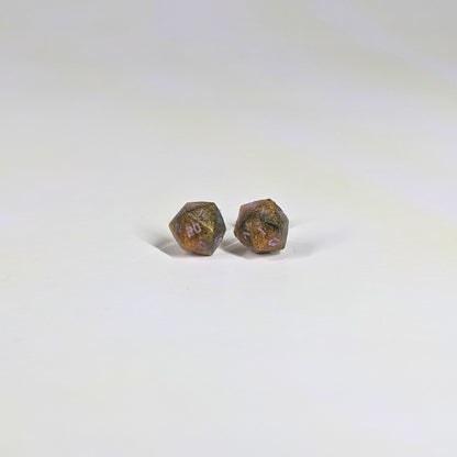Cursed Crown Stud Earrings Sterling Silver