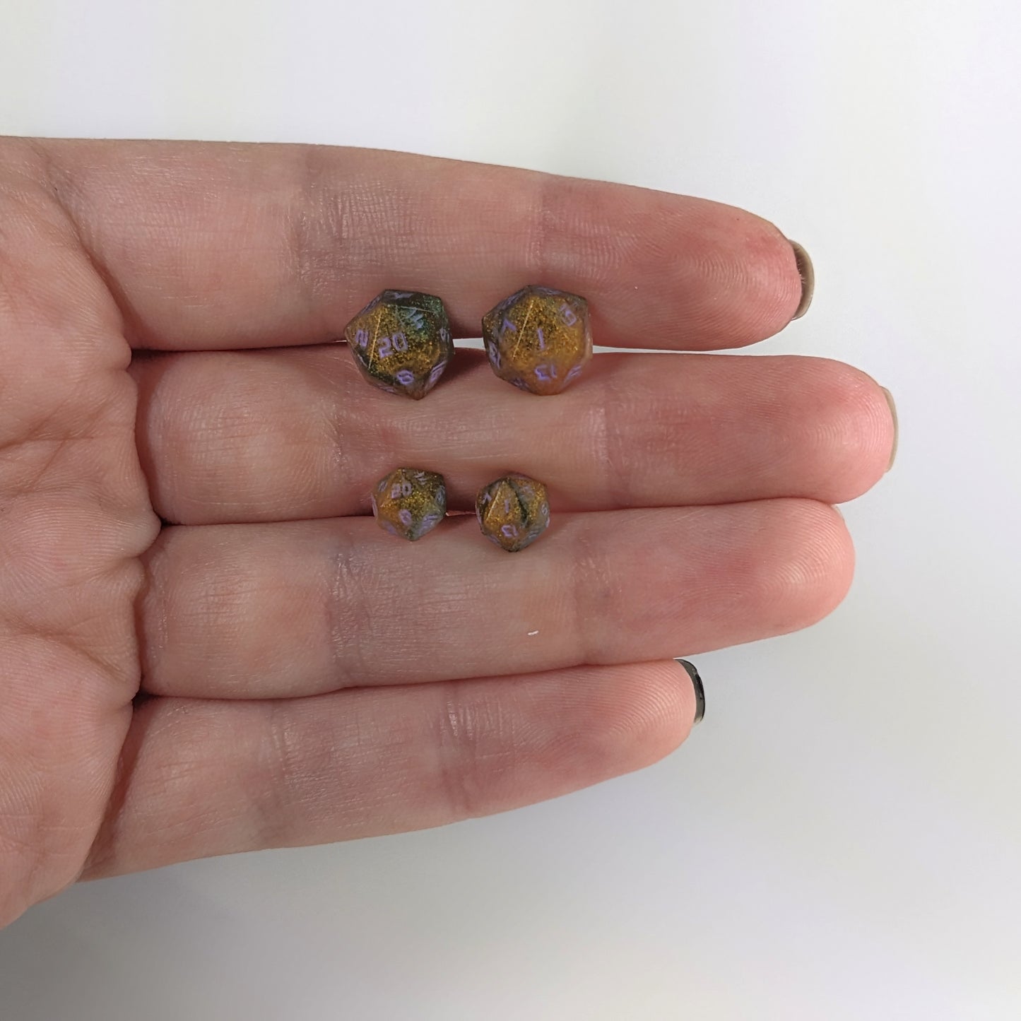 Cursed Crown Stud Earrings Sterling Silver