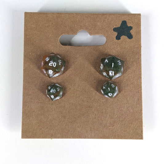 Emberleaf Glory Stud Earrings Sterling Silver