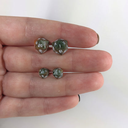 Emberleaf Glory Stud Earrings Sterling Silver