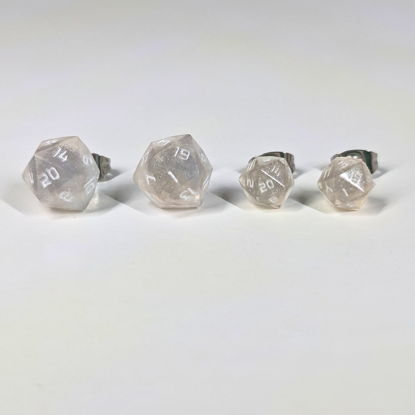 Rosey Reflections Stud Earrings