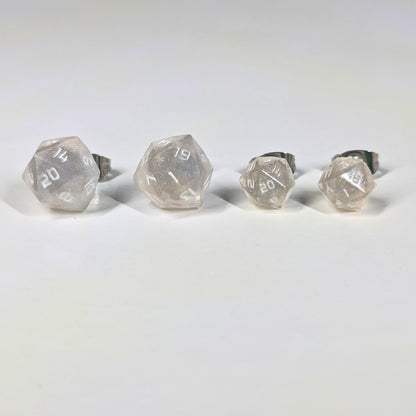 Rosey Reflections Stud Earrings