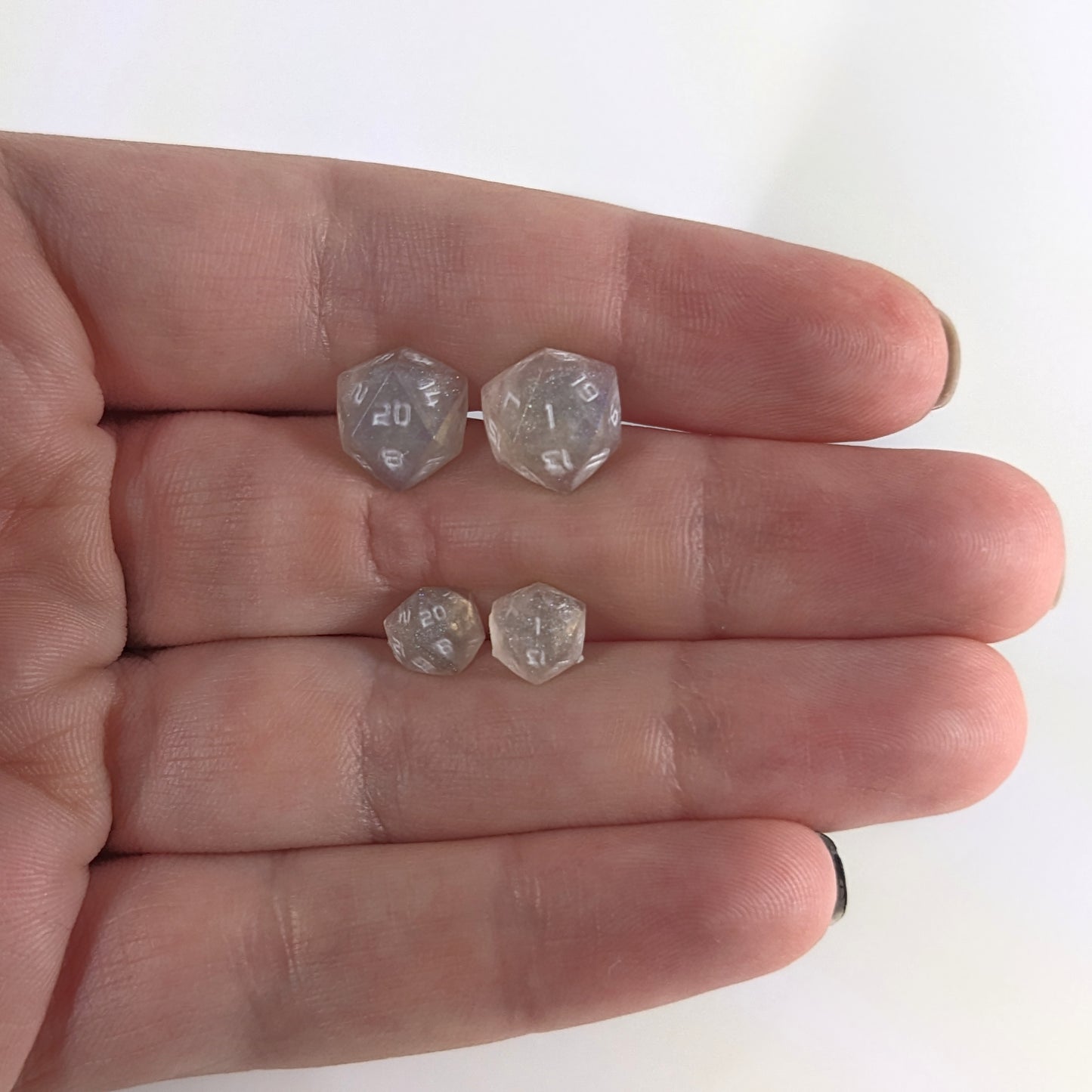 Rosey Reflections Stud Earrings