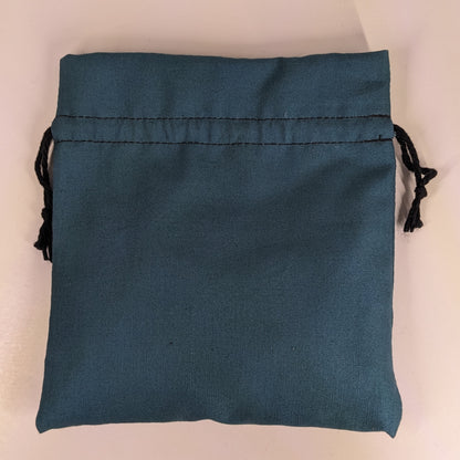 Teal Medium Dice Bag